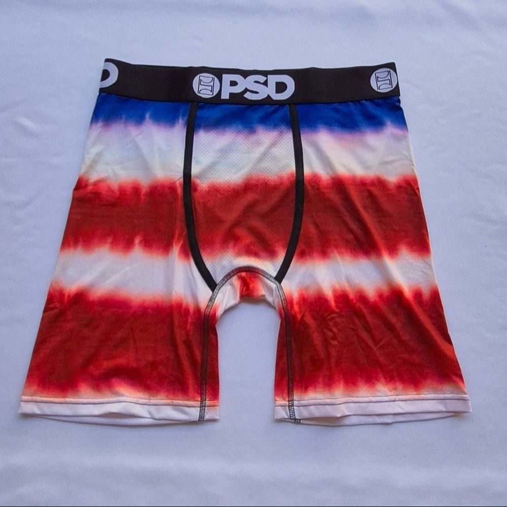 PSD RACE CHECK MEN'S BOXER BRIEF COLOR RED SIZE L
